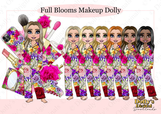 UV Full Blooms Makeup Dolly